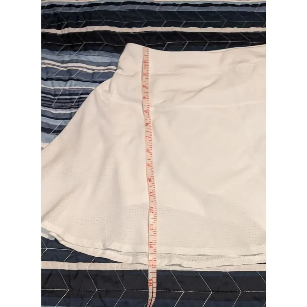 NWT Champion City Sport Eco Flounce Skort Women’s L White Pickleball Tennis